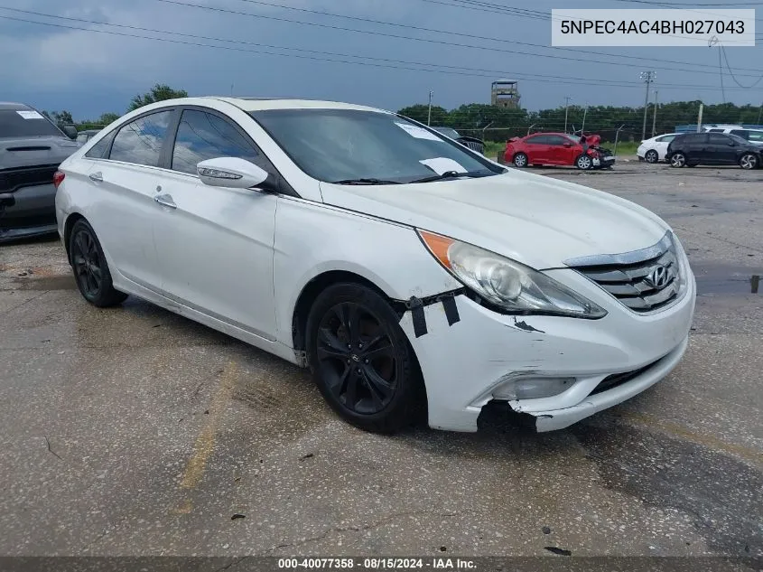 5NPEC4AC4BH027043 2011 Hyundai Sonata Limited