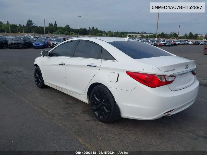 5NPEC4AC7BH162887 2011 Hyundai Sonata Se