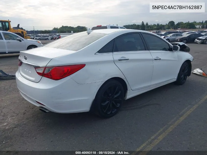 5NPEC4AC7BH162887 2011 Hyundai Sonata Se