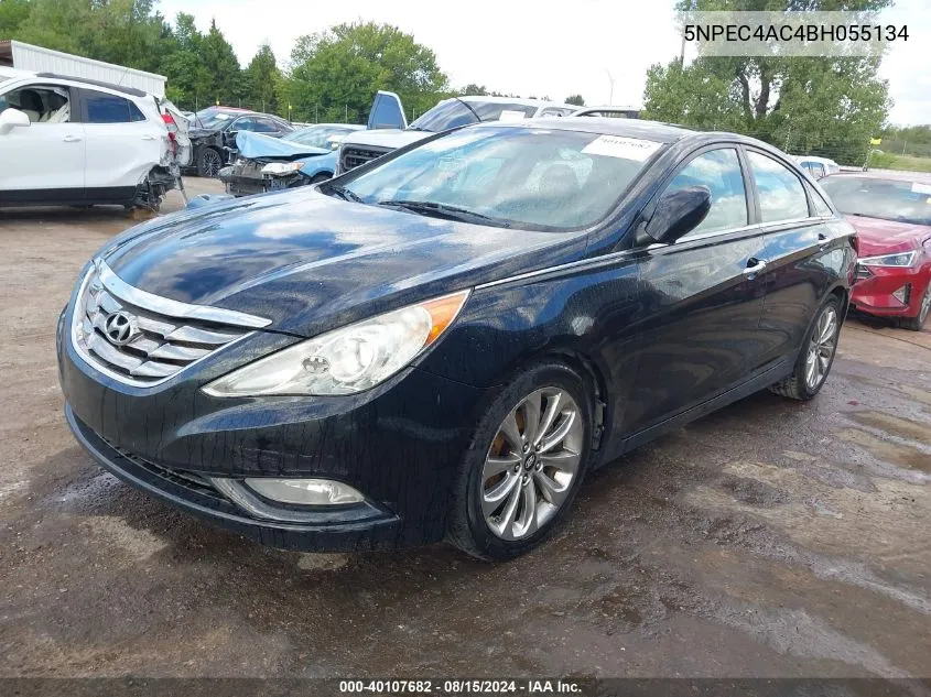 2011 Hyundai Sonata Se VIN: 5NPEC4AC4BH055134 Lot: 40107682