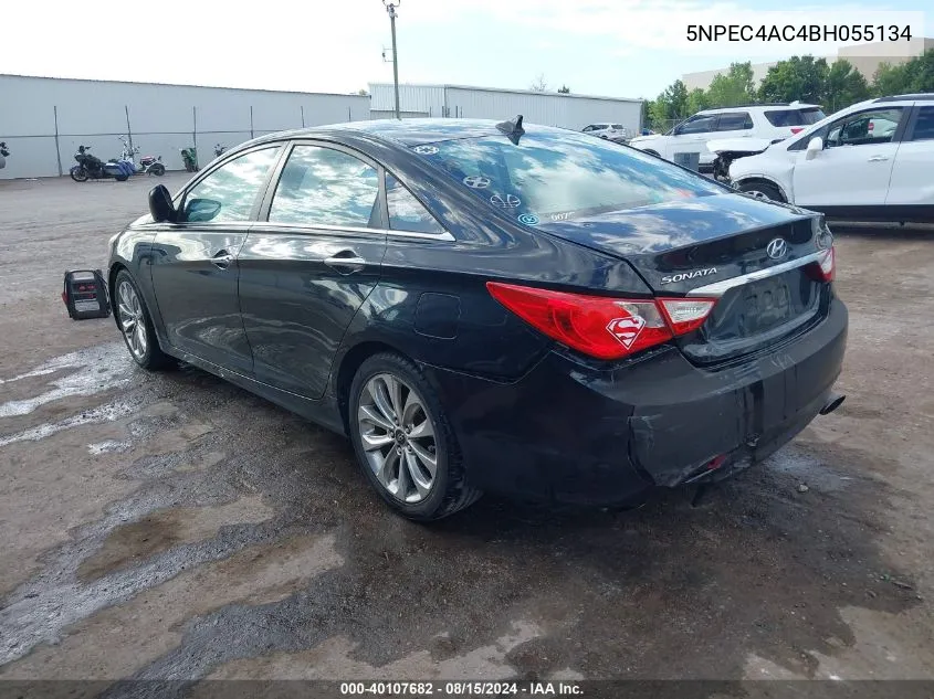 5NPEC4AC4BH055134 2011 Hyundai Sonata Se