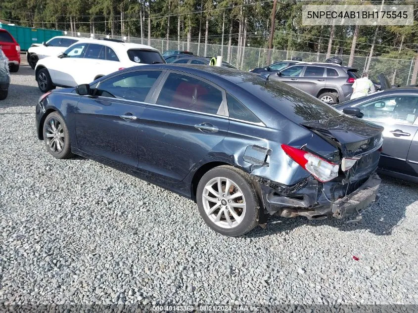 5NPEC4AB1BH175545 2011 Hyundai Sonata Se 2.0T