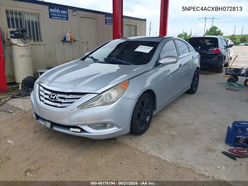 2011 Hyundai Sonata Limited VIN: 5NPEC4ACXBH072813 Lot: 40176194