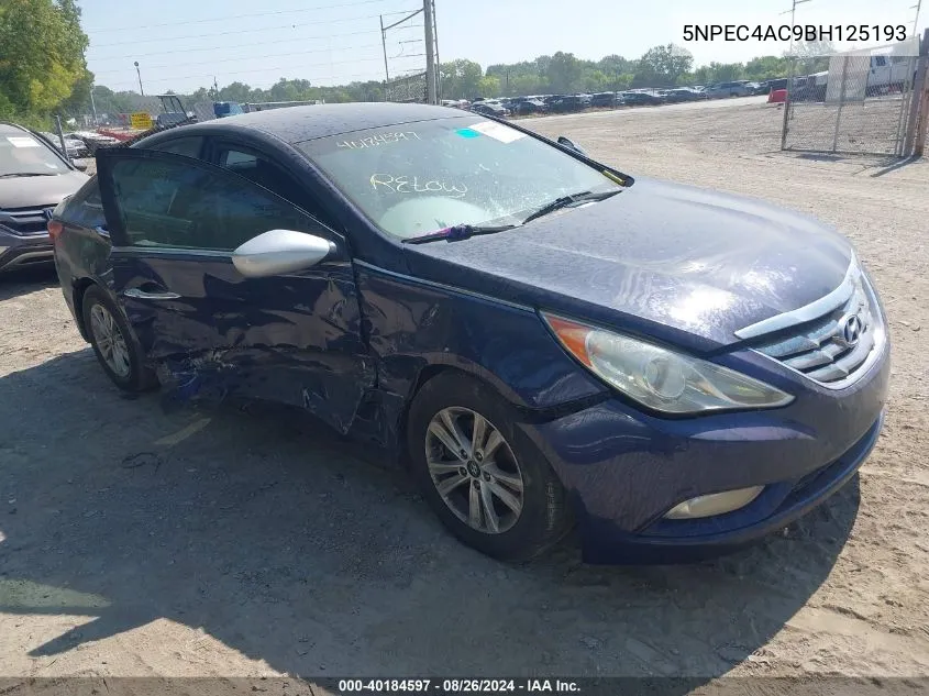 2011 Hyundai Sonata Limited/Se VIN: 5NPEC4AC9BH125193 Lot: 40184597