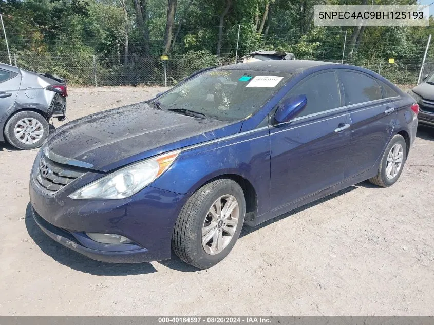 5NPEC4AC9BH125193 2011 Hyundai Sonata Limited/Se