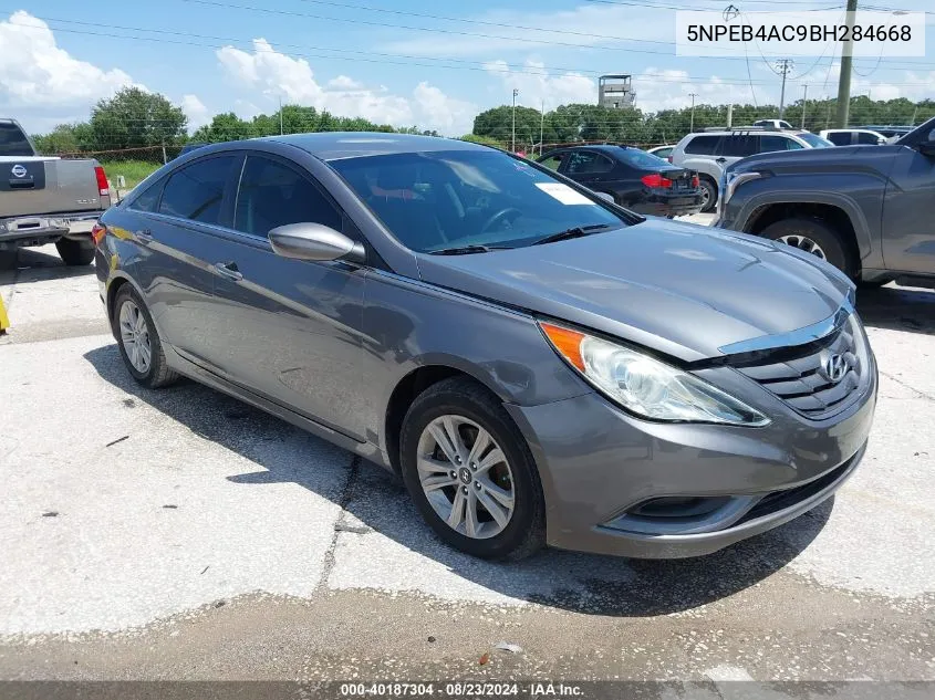 2011 Hyundai Sonata Gls VIN: 5NPEB4AC9BH284668 Lot: 40187304