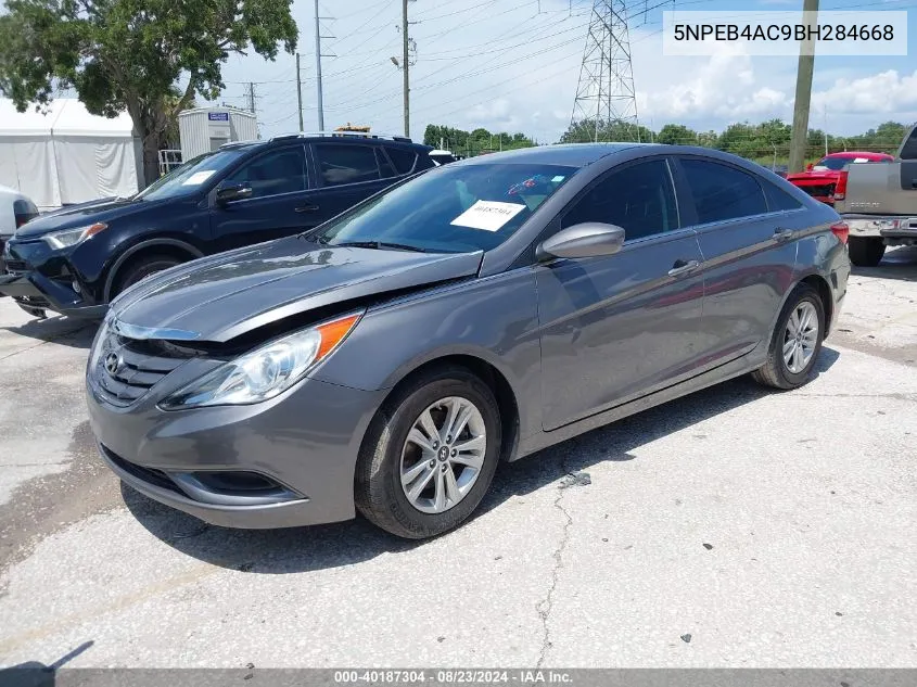 2011 Hyundai Sonata Gls VIN: 5NPEB4AC9BH284668 Lot: 40187304