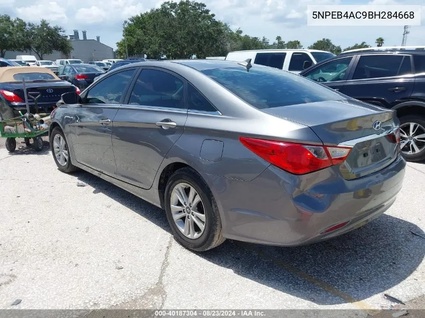 5NPEB4AC9BH284668 2011 Hyundai Sonata Gls