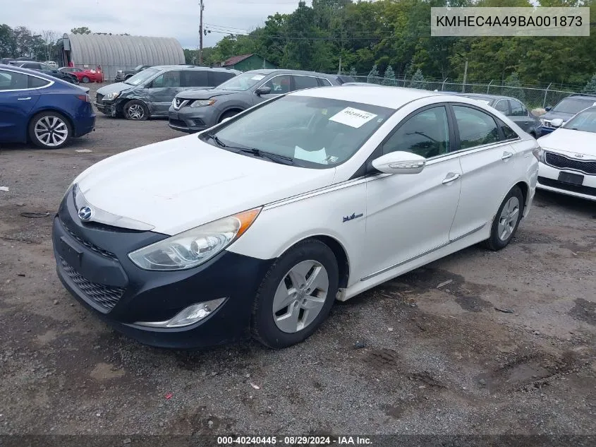 2011 Hyundai Sonata Hybrid VIN: KMHEC4A49BA001873 Lot: 40240445