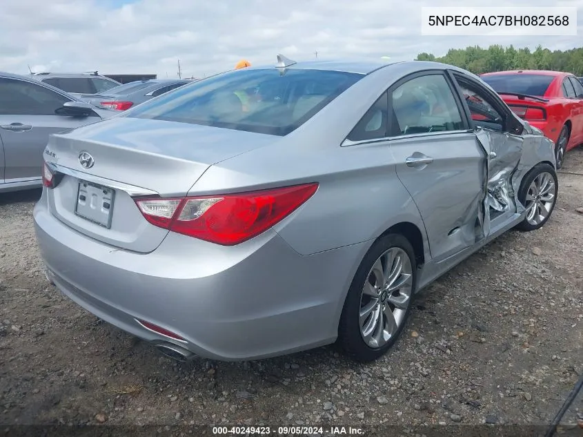 5NPEC4AC7BH082568 2011 Hyundai Sonata Se