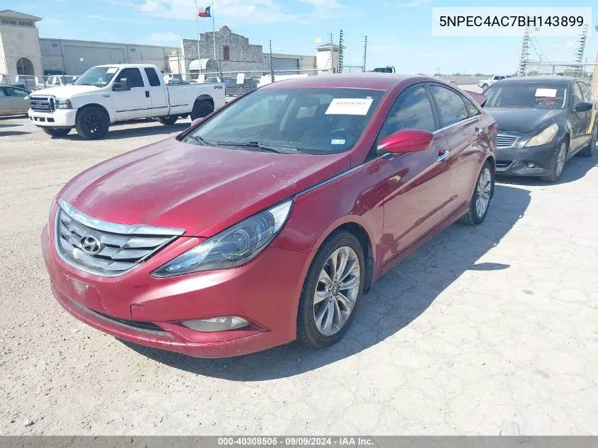 5NPEC4AC7BH143899 2011 Hyundai Sonata Se