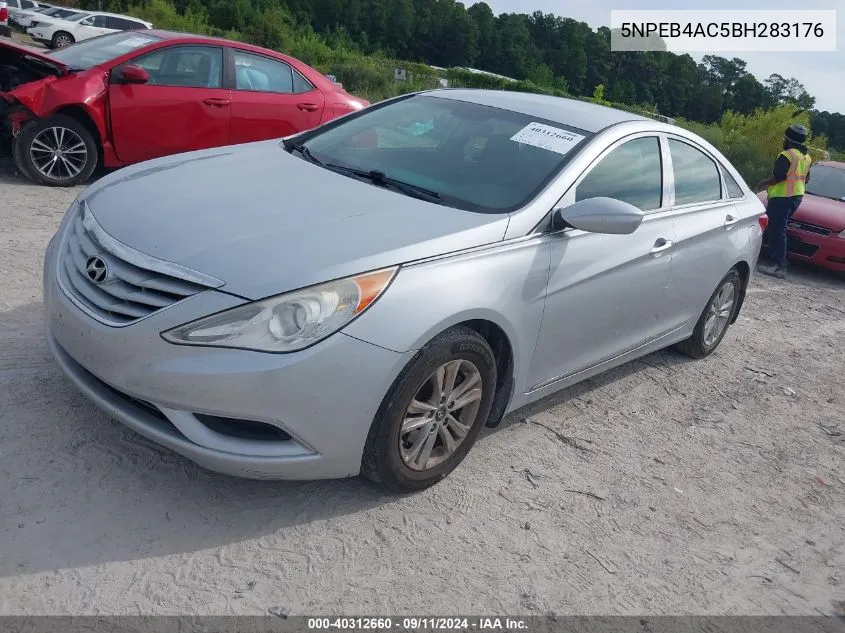 2011 Hyundai Sonata Gls VIN: 5NPEB4AC5BH283176 Lot: 40312660