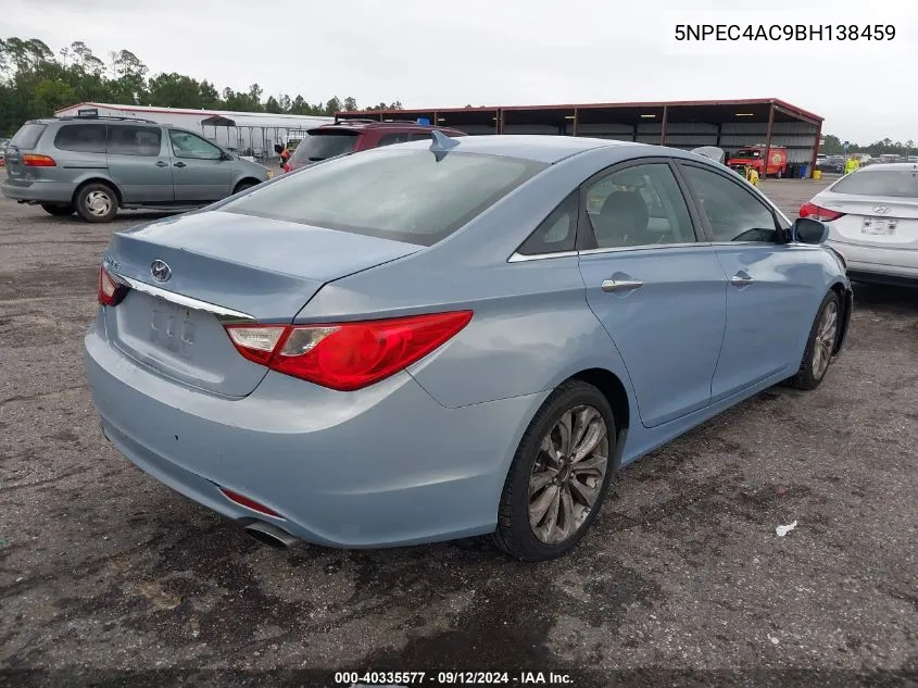 5NPEC4AC9BH138459 2011 Hyundai Sonata Se