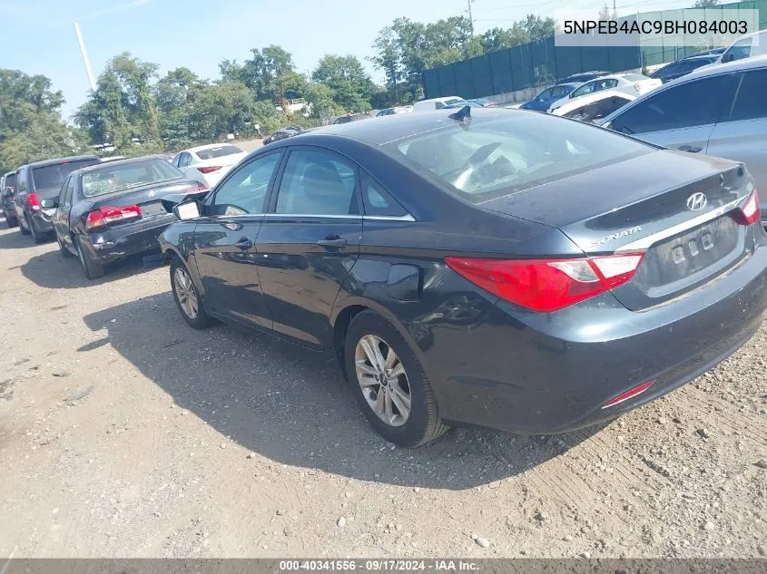 5NPEB4AC9BH084003 2011 Hyundai Sonata Gls