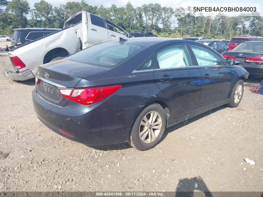 2011 Hyundai Sonata Gls VIN: 5NPEB4AC9BH084003 Lot: 40341556