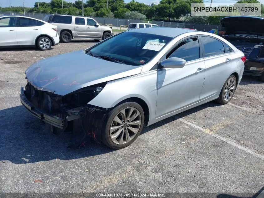 2011 Hyundai Sonata Se/Limited VIN: 5NPEC4ACXBH145789 Lot: 40351973