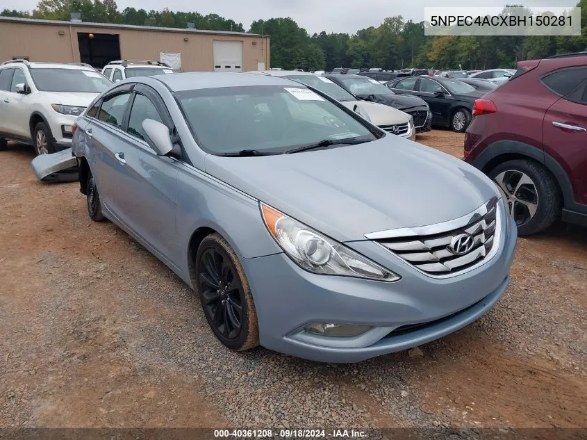 5NPEC4ACXBH150281 2011 Hyundai Sonata Se