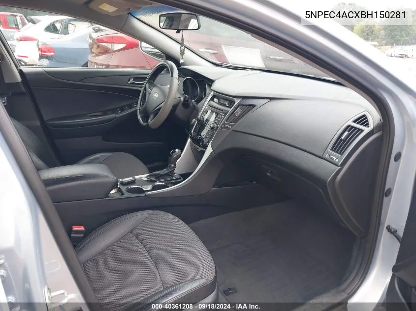 5NPEC4ACXBH150281 2011 Hyundai Sonata Se