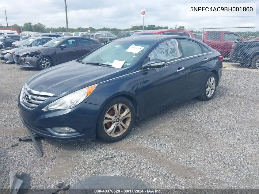 5NPEC4AC9BH001800 2011 Hyundai Sonata Limited