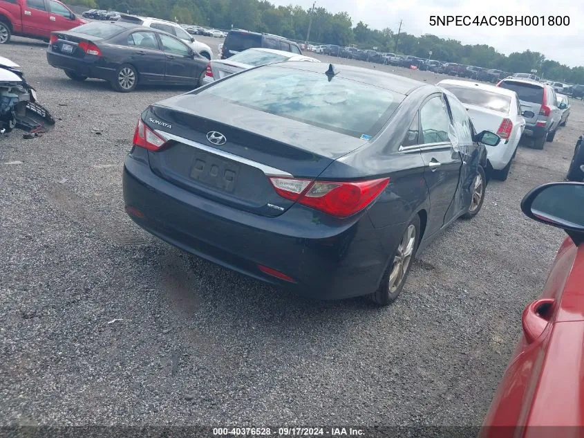 5NPEC4AC9BH001800 2011 Hyundai Sonata Limited