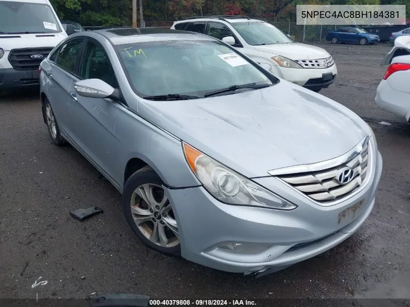 5NPEC4AC8BH184381 2011 Hyundai Sonata Limited