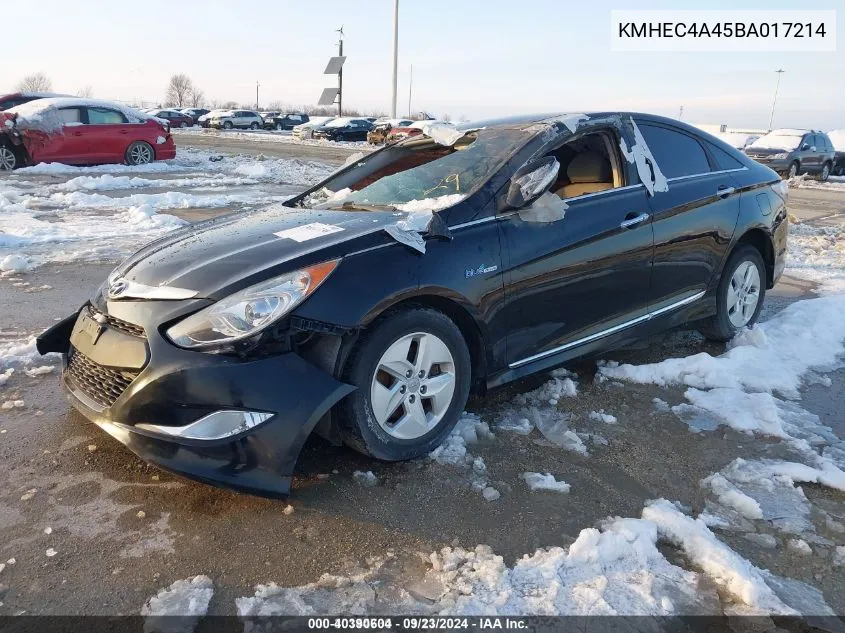 KMHEC4A45BA017214 2011 Hyundai Sonata Hybrid