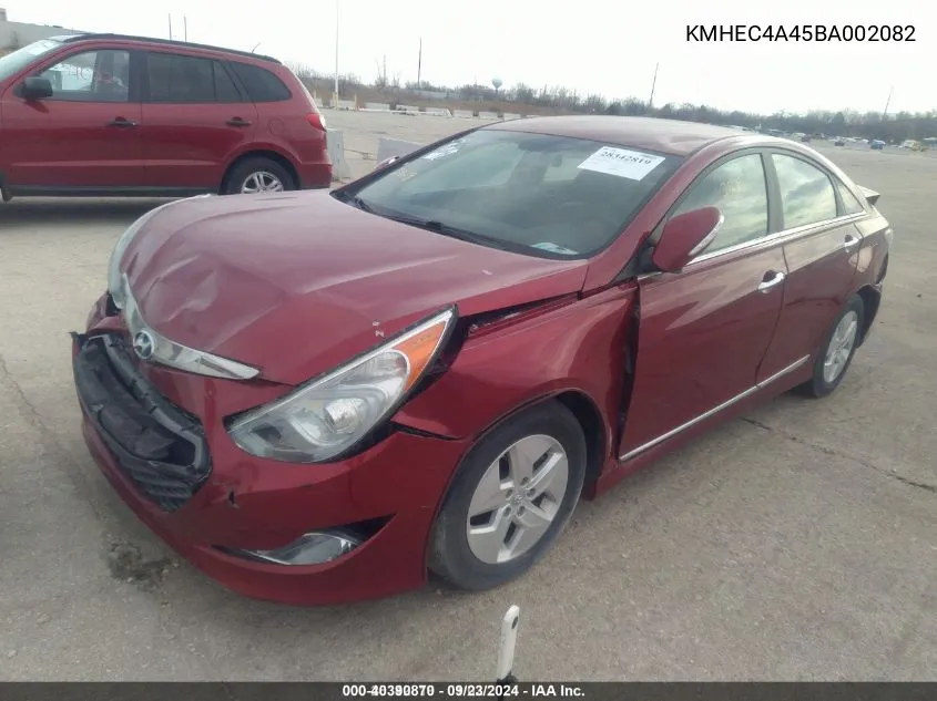 2011 Hyundai Sonata Hybrid VIN: KMHEC4A45BA002082 Lot: 40390870