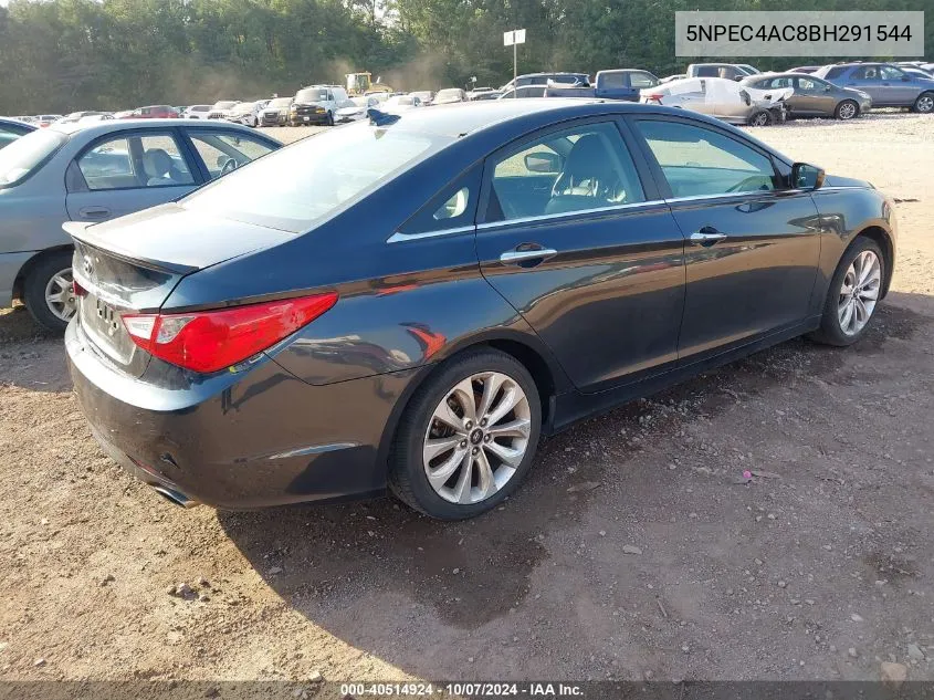 2011 Hyundai Sonata Se VIN: 5NPEC4AC8BH291544 Lot: 40514924