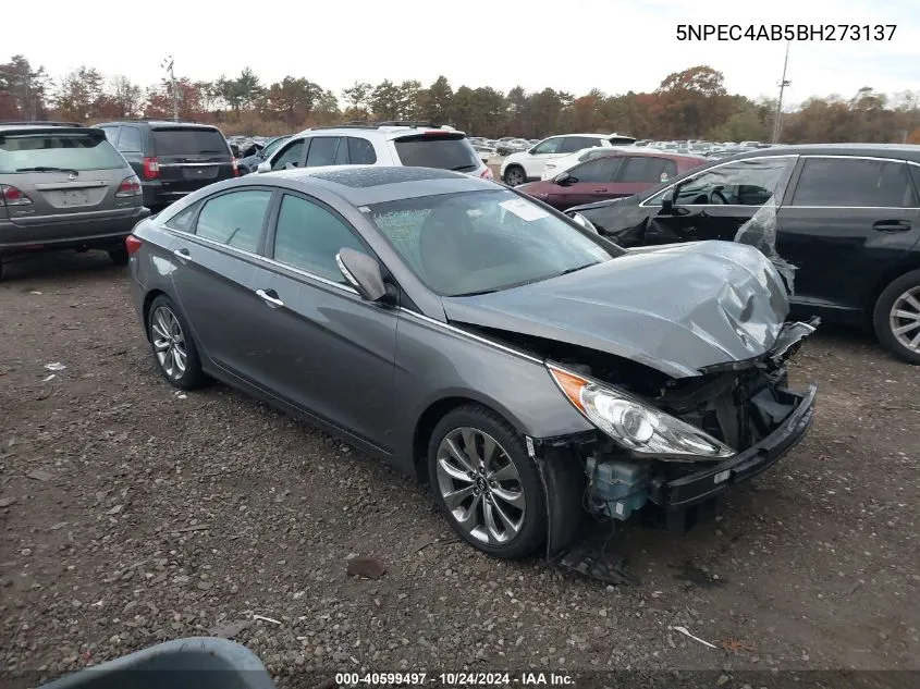 2011 Hyundai Sonata Se/Limited VIN: 5NPEC4AB5BH273137 Lot: 40599497