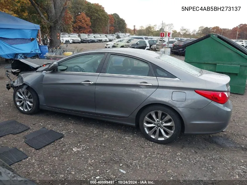 2011 Hyundai Sonata Se/Limited VIN: 5NPEC4AB5BH273137 Lot: 40599497