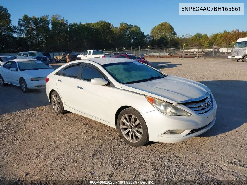 2011 Hyundai Sonata Se VIN: 5NPEC4AC7BH165661 Lot: 40602820