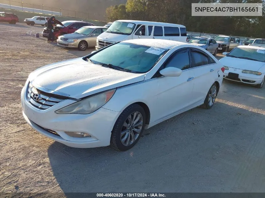 2011 Hyundai Sonata Se VIN: 5NPEC4AC7BH165661 Lot: 40602820