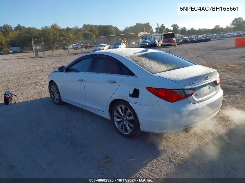 2011 Hyundai Sonata Se VIN: 5NPEC4AC7BH165661 Lot: 40602820