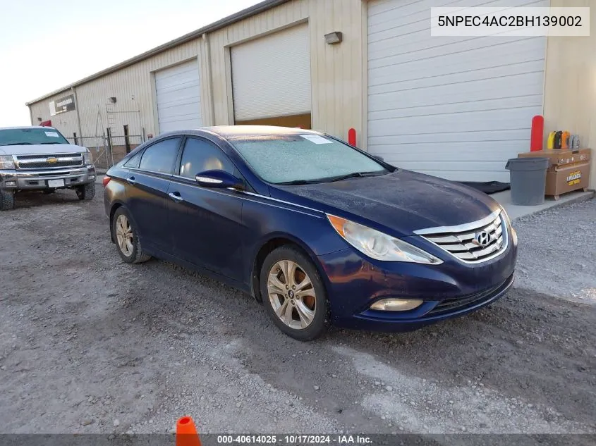 2011 Hyundai Sonata Limited VIN: 5NPEC4AC2BH139002 Lot: 40614025