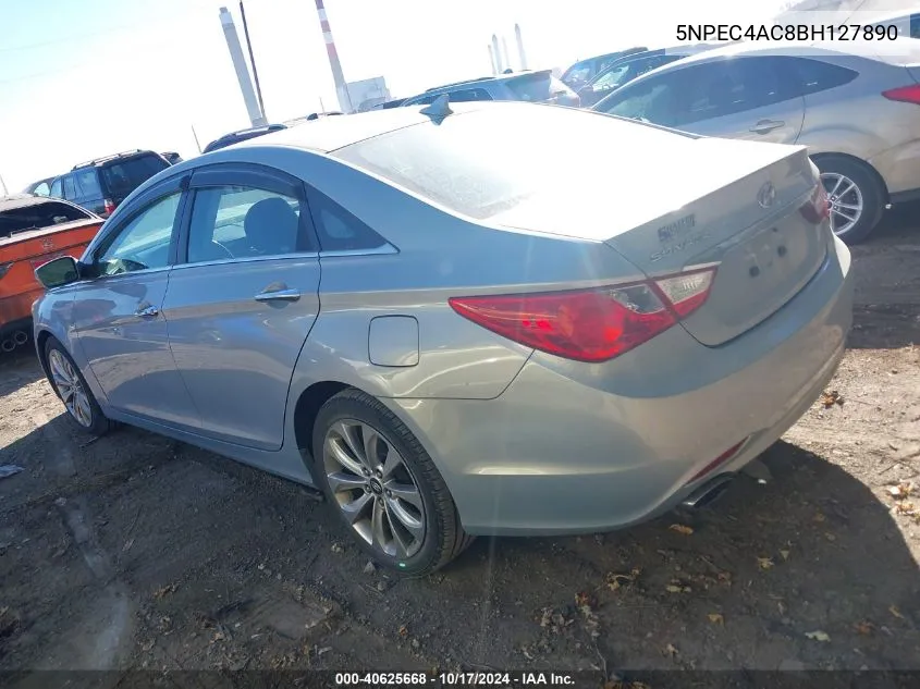 5NPEC4AC8BH127890 2011 Hyundai Sonata Se