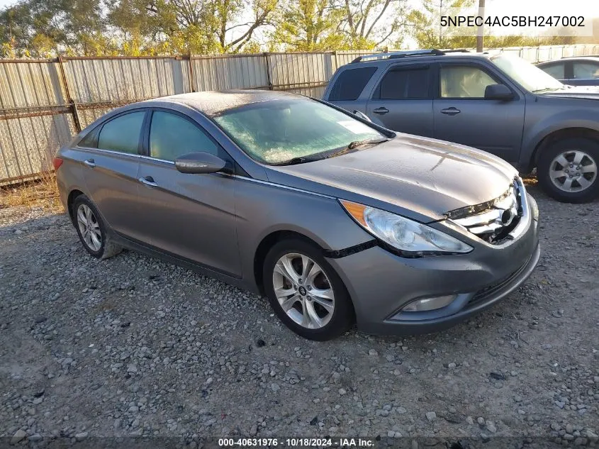 5NPEC4AC5BH247002 2011 Hyundai Sonata Limited