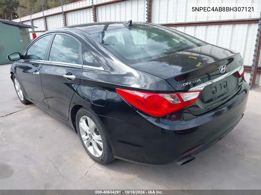 2011 Hyundai Sonata Limited 2.0T VIN: 5NPEC4AB8BH307121 Lot: 40634291