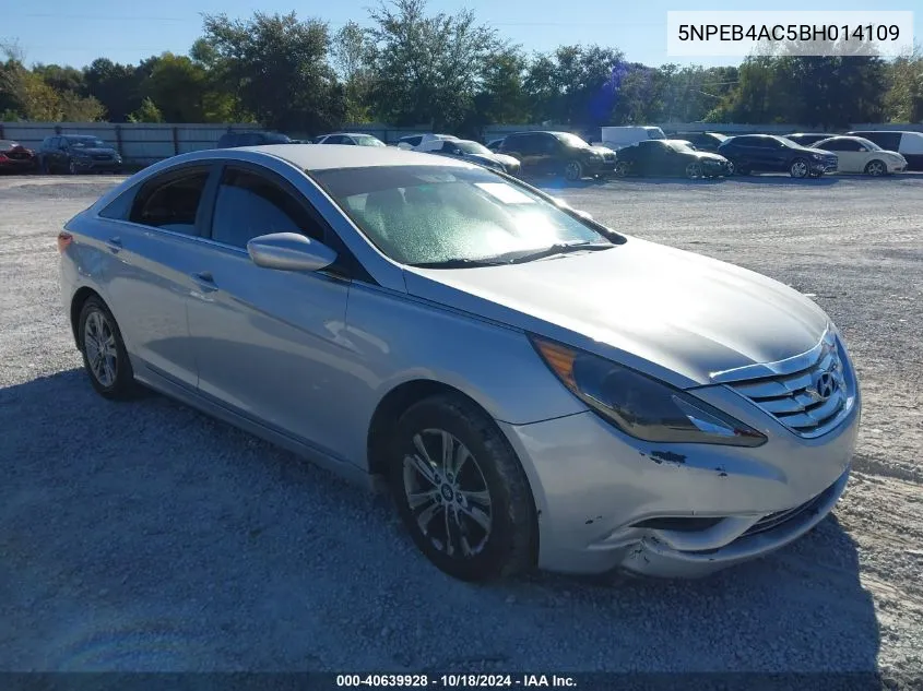 2011 Hyundai Sonata Gls VIN: 5NPEB4AC5BH014109 Lot: 40639928