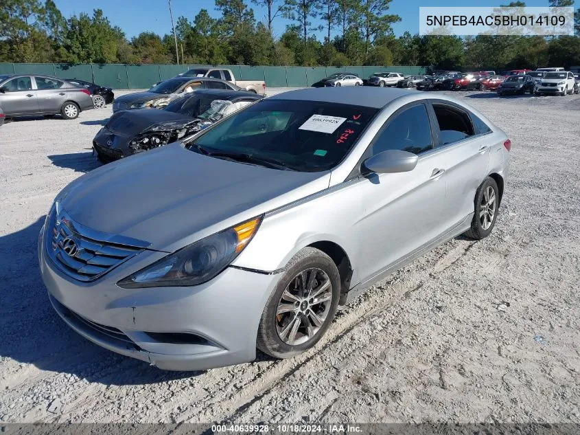 2011 Hyundai Sonata Gls VIN: 5NPEB4AC5BH014109 Lot: 40639928