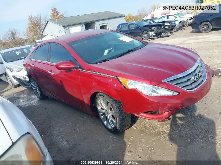 2011 Hyundai Sonata Se VIN: 5NPEC4AC5BH027052 Lot: 40639988