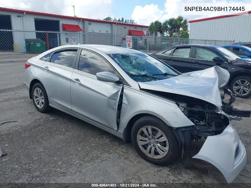 5NPEB4AC9BH174445 2011 Hyundai Sonata Gls