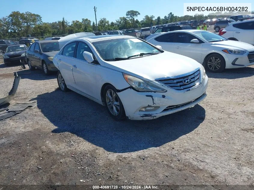 2011 Hyundai Sonata Limited VIN: 5NPEC4AC6BH004282 Lot: 40691728