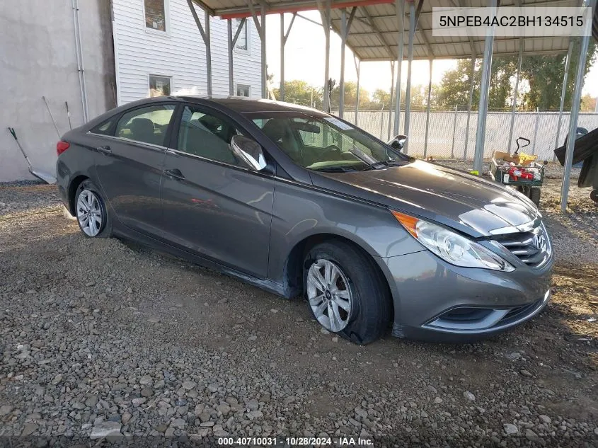 2011 Hyundai Sonata Gls VIN: 5NPEB4AC2BH134515 Lot: 40710031