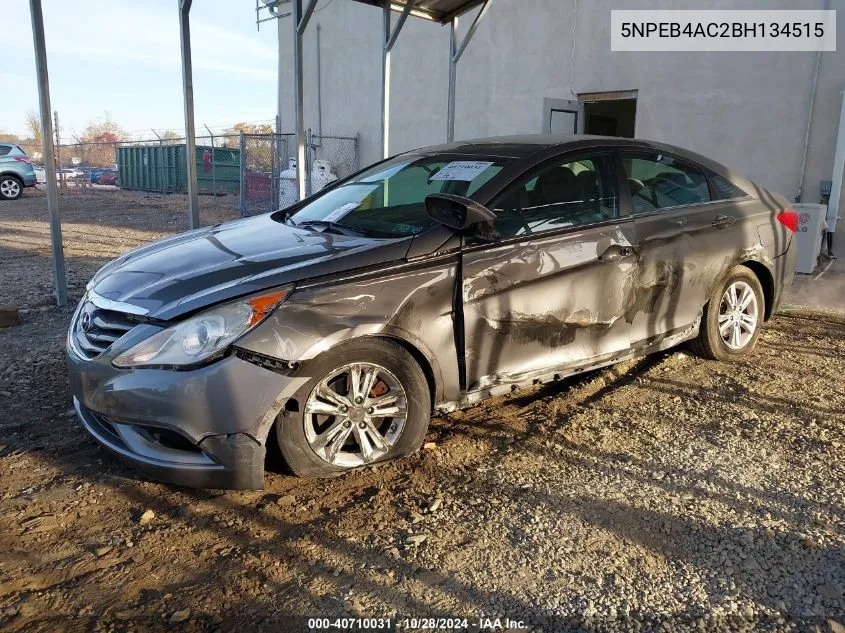 2011 Hyundai Sonata Gls VIN: 5NPEB4AC2BH134515 Lot: 40710031