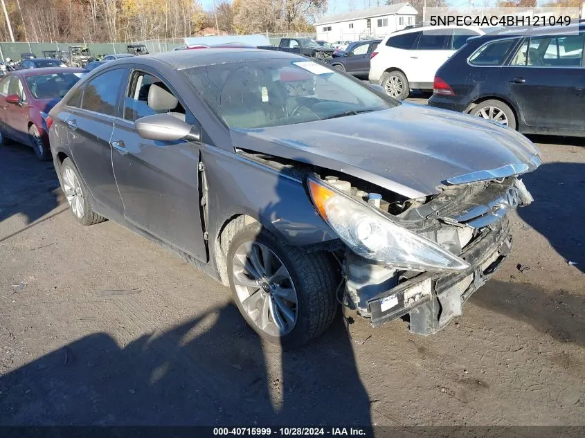 2011 Hyundai Sonata Se VIN: 5NPEC4AC4BH121049 Lot: 40715999