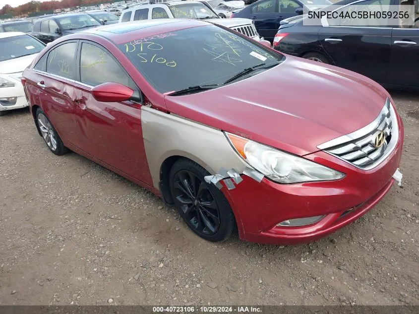 2011 Hyundai Sonata Se VIN: 5NPEC4AC5BH059256 Lot: 40723106