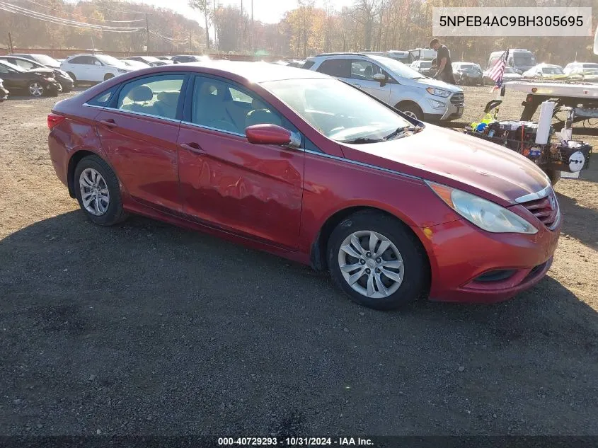 2011 Hyundai Sonata Gls VIN: 5NPEB4AC9BH305695 Lot: 40729293