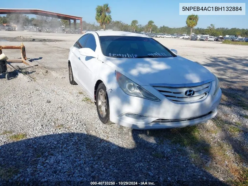 2011 Hyundai Sonata Gls VIN: 5NPEB4AC1BH132884 Lot: 40733250