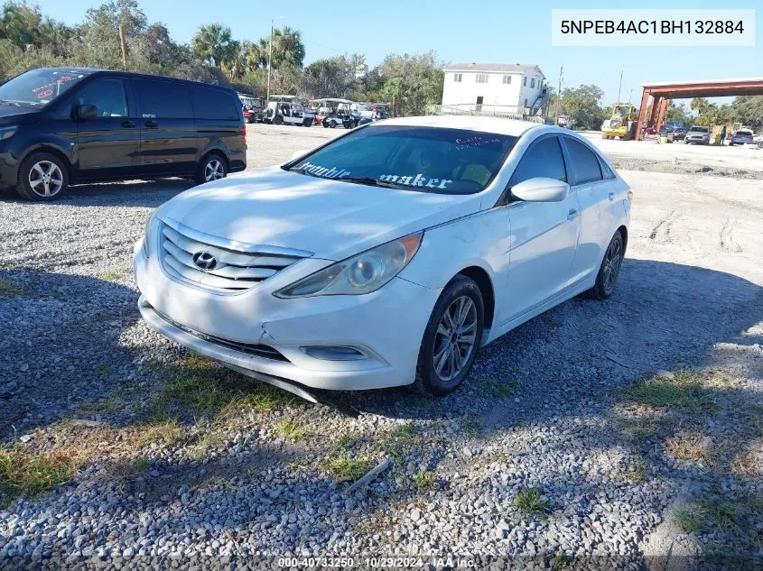 2011 Hyundai Sonata Gls VIN: 5NPEB4AC1BH132884 Lot: 40733250