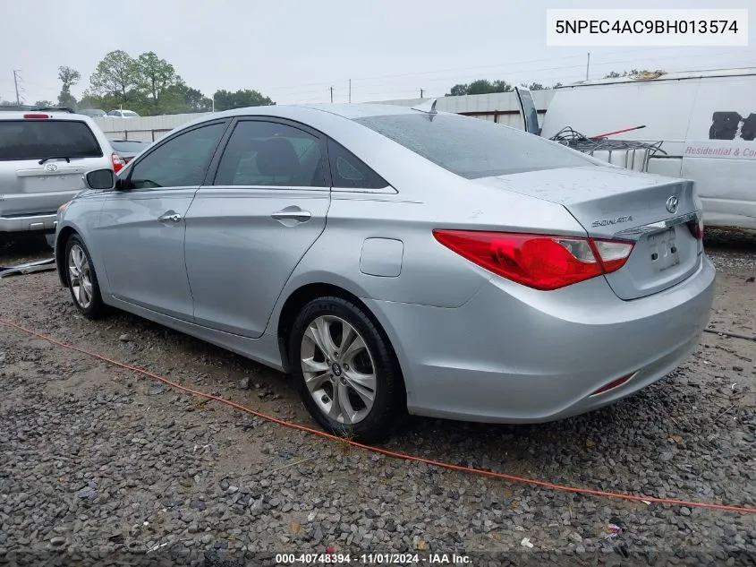 2011 Hyundai Sonata Limited VIN: 5NPEC4AC9BH013574 Lot: 40748394